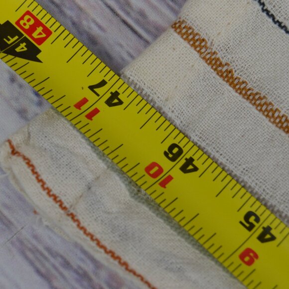 PARACHUTE Stripe Beach Blanket 100% Cotton Natural Size 90" × 80" NWOT - Picture 11 of 11